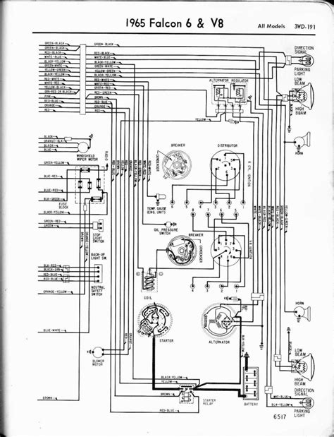Illuminate the Past: Unraveling the Mysteries with the 1965 Falcon Headlight Switch Wiring Diagram!